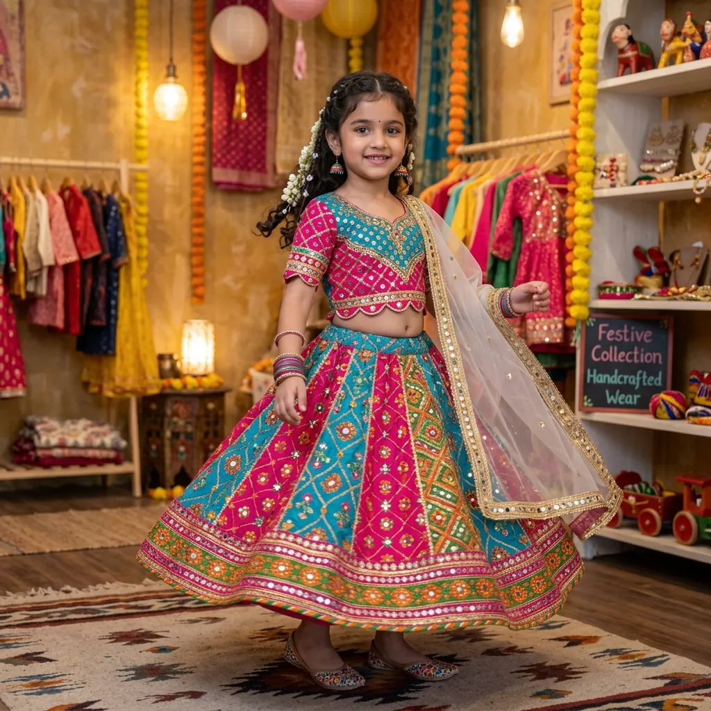 Girls Lehenga Style 3