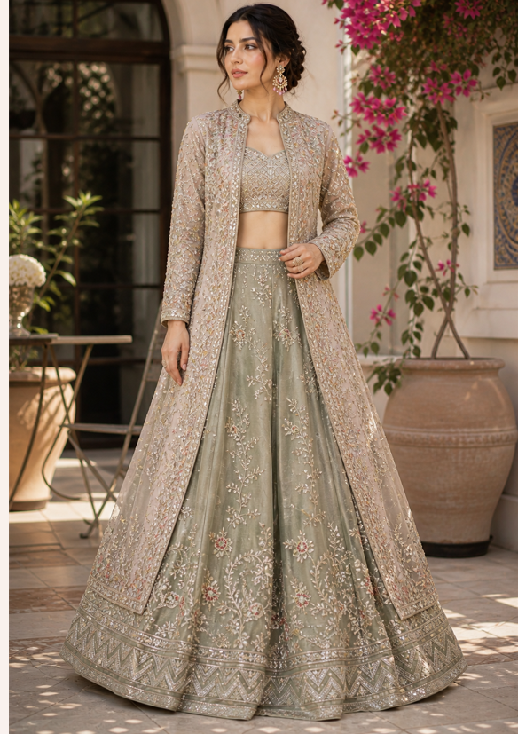 Jacket Lehenga